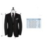 Abito Uomo sartoriale slim fit drop 12 da uomo 100% Lana Tasmania, disponibile i