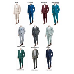 Abito da uomo Sartoriale 100% cotone