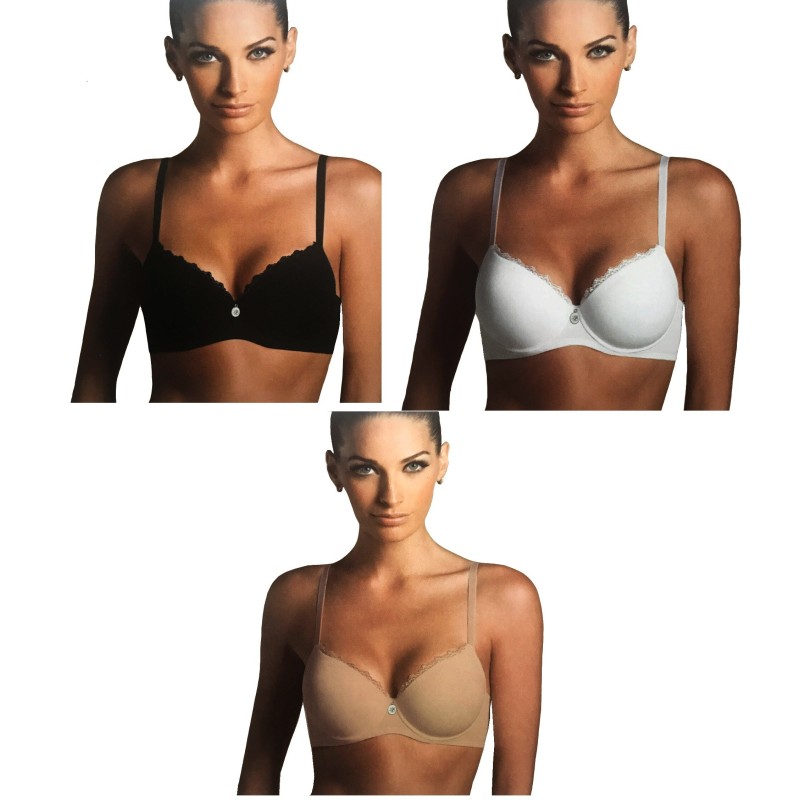 REGGISENO LAURA BIAGIOTTI 90620 PUSH UP CON FERRETTO COPPA B BIANCHERIA INTIMA - REGGISENO LAURA BIAGIOTTI 90620 PUSH UP CON FERRETTO COPPA B BIANCHERIA INTIMA -