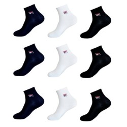 6/12 PAIA DI CALZE FILA TAGLIO CORTO FANTASMINI CALZINI UOMO DONNA COTONE SPORT