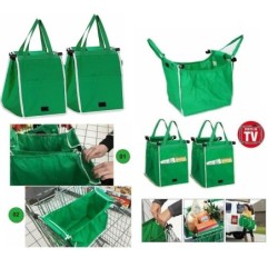 BORSE SPESA RIUTILIZZABILI GRAP AND GO IN TESSUTO VISTO IN TV SACCO SPESA - Made